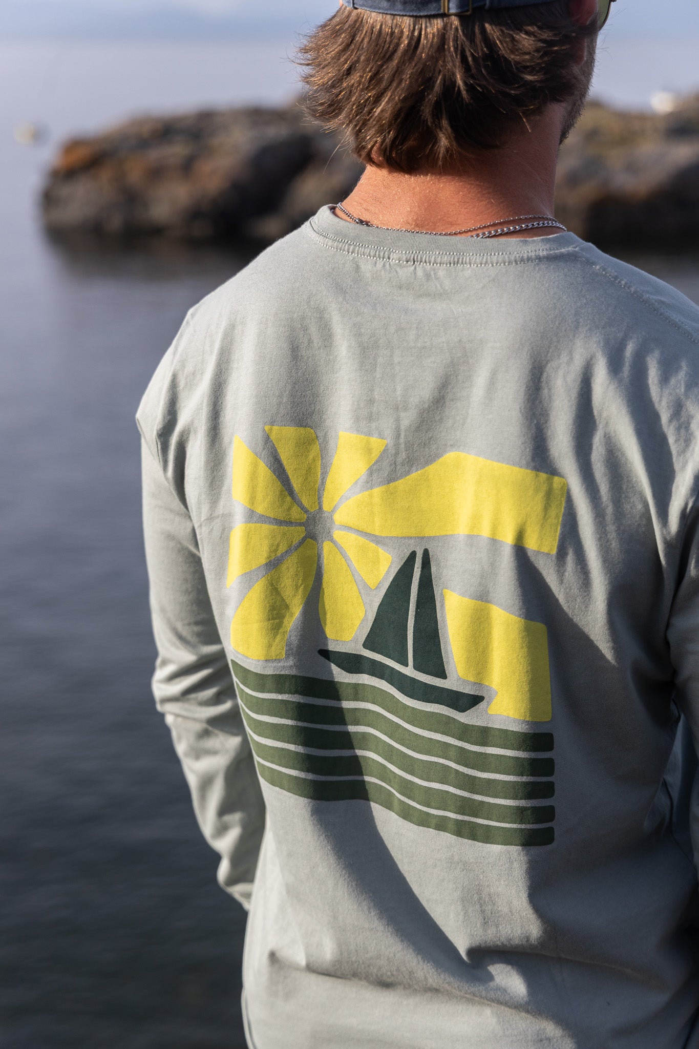 Long Sleeve Sailboat Sunset